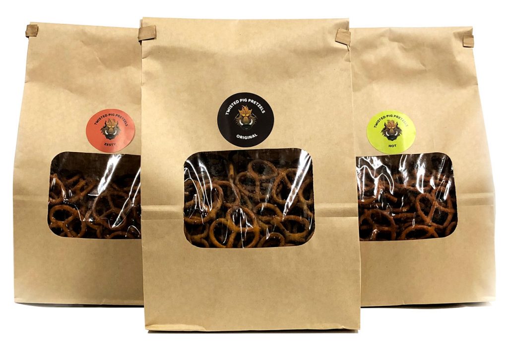 Twisted Pig Pretzels Pandemic Pretzel Spacial